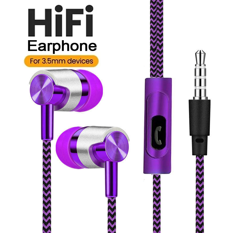 Esports Gaming Earphones - Dahili HD Mikrofon 3,5 mm Kablolu
