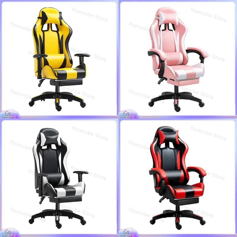 Esports In Gaming - Ergonomik Oyuncu Koltuğu, Bel Desteği ve