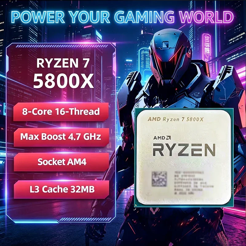 Amd Cpu Ryzen 7 - AMD Ryzen 7 5800X AMD R7