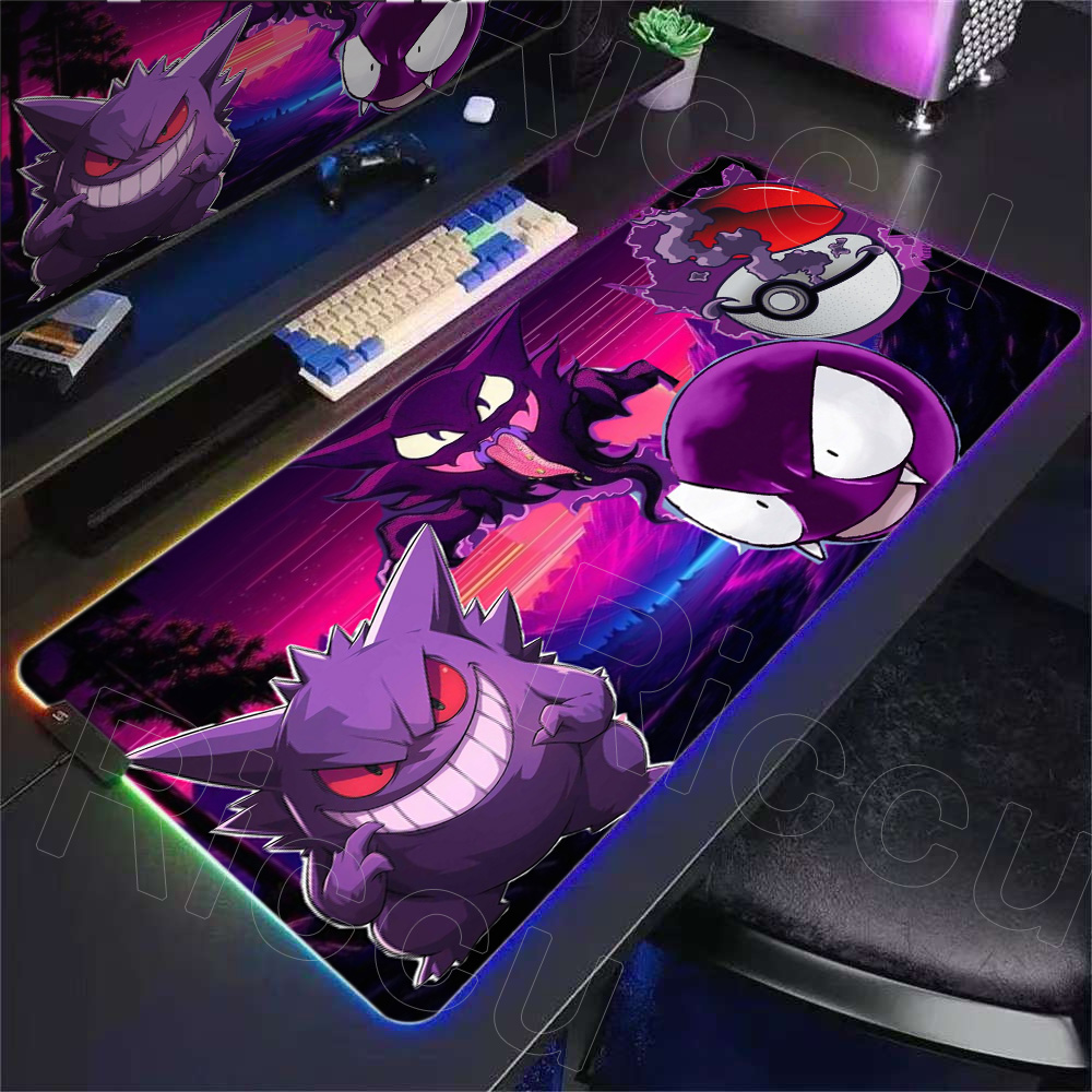 Esports Gaming Wallpaper - 2026 Cool RGB P-pokemon Gengar Duvar