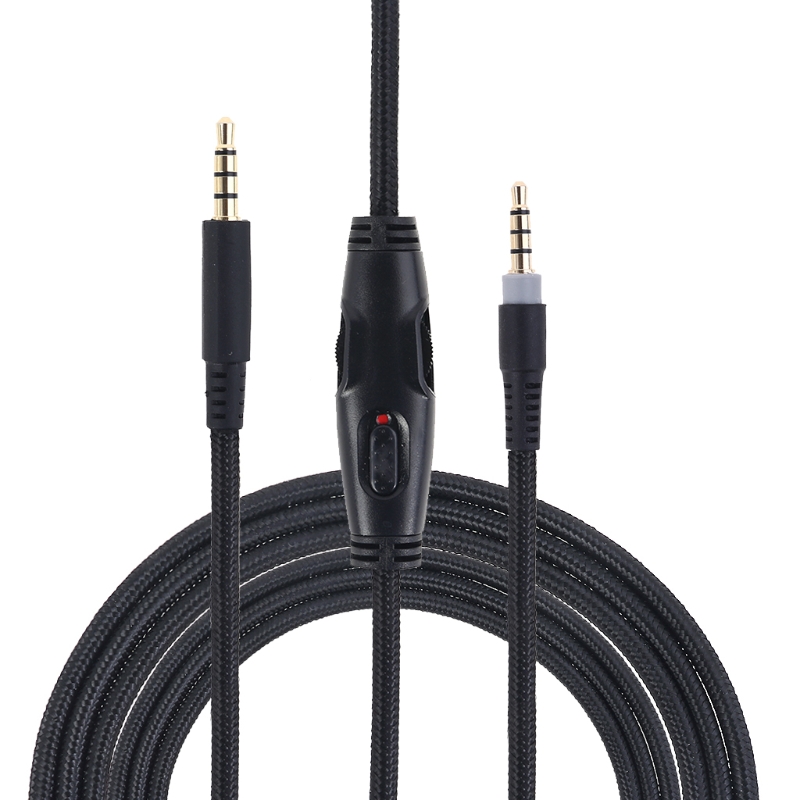 Esports Gaming Earphones - Naylon örgülü OFC yedek Aux 3.5mm