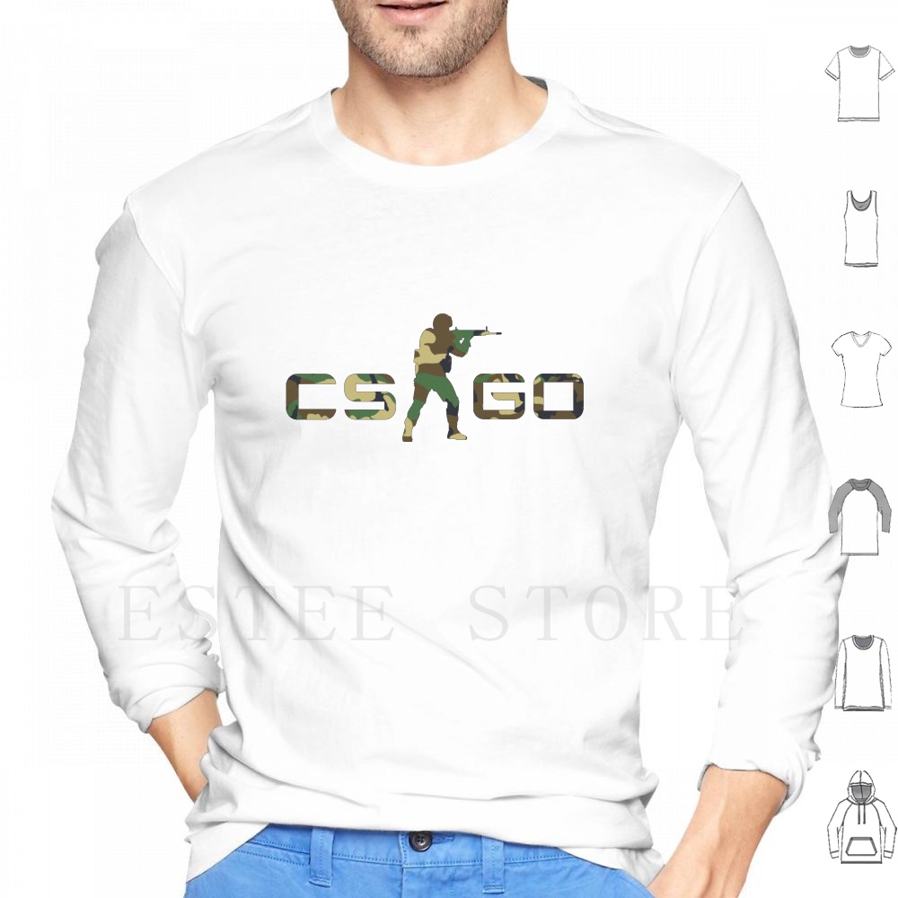 Esports Gaming Hoodie - Csgo Kapüşonlu Üst Uzun Kollu Csgo
