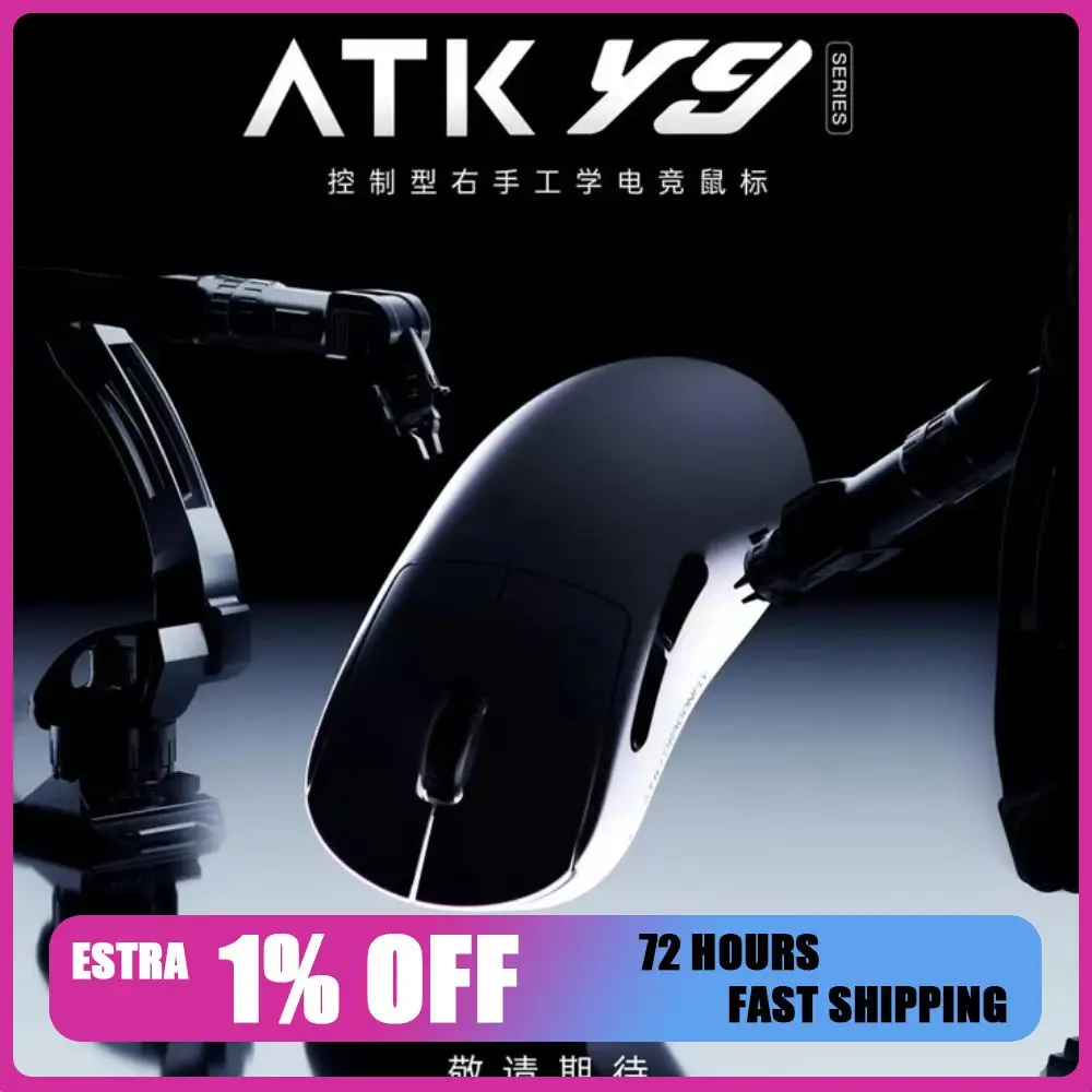 Esports Wireless Gaming Mouse - ATK Dragonfly Y9 Kablosuz Fare 3-mose