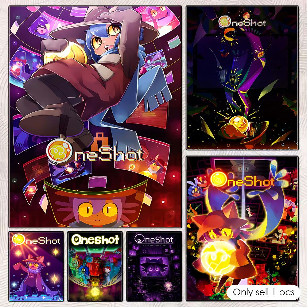 Esports Gaming Wallpaper - Bulmaca Oyunu O-OneShotS Poster Duvar Sanatı