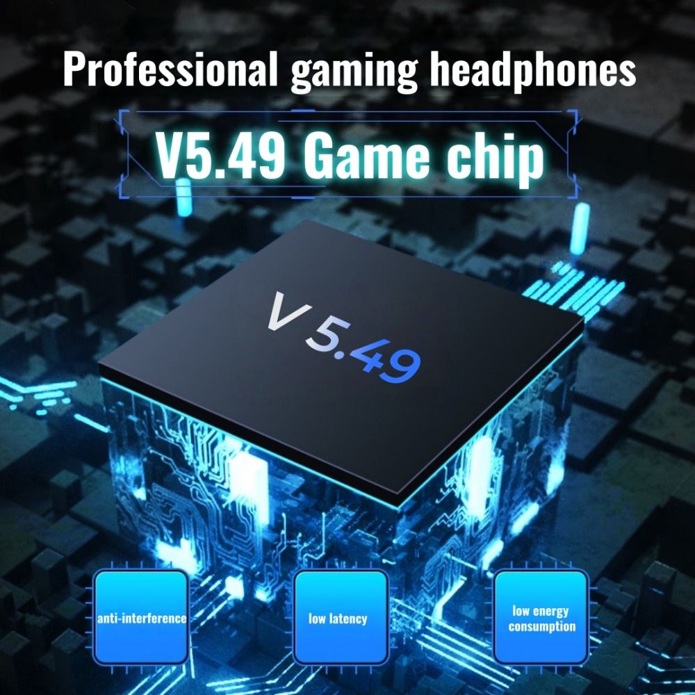 Esports Gaming Mobile - X45 Kablosuz Bluetooth Oyun Kulaklığı Havalı