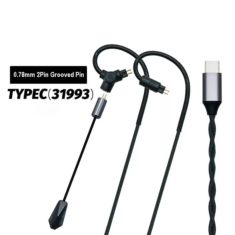 Esports Gaming Earphones - 0.78 QDC MMCX Oyun Kulaklık Kablosu