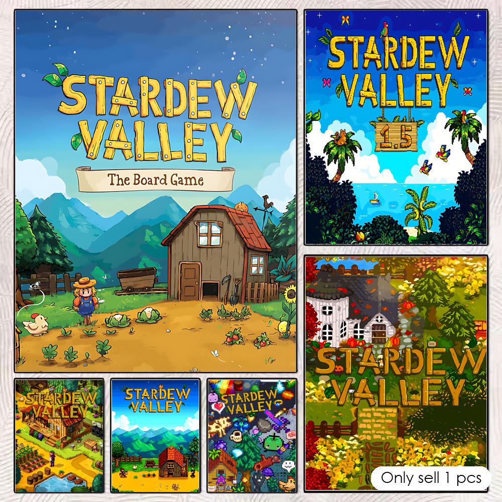 Esports Gaming Wallpaper - S-Stardew V-ValleyS Poster HD Duvar Dekoru
