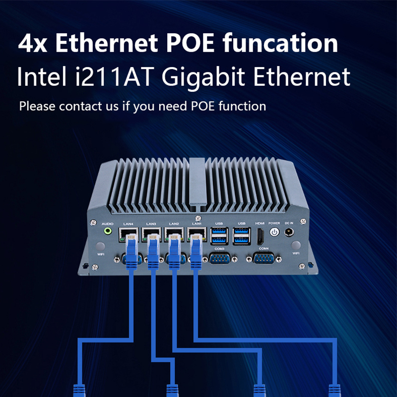 XCY X77 Fansız Endüstriyel Min - Intel Cpu Core I7 incelemesi ve fiyatı