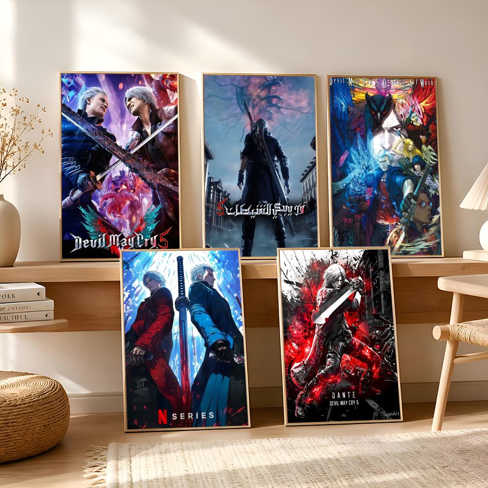 D-DevilS M-MayS C-CryS Poster  - Esports Gaming Wallpaper incelemesi ve fiyatı