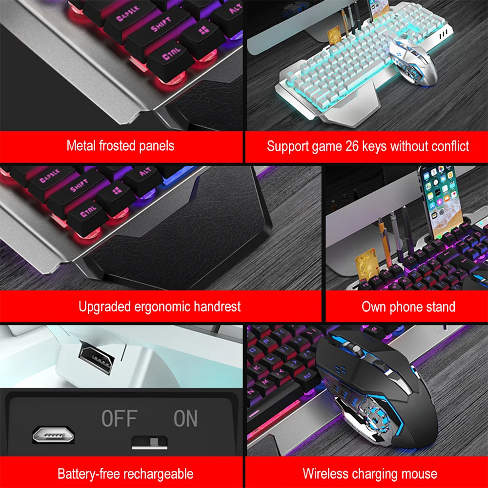 K680 şarj edilebilir 2.4G kabl - Esports Wireless Gaming Mouse incelemesi ve fiyatı