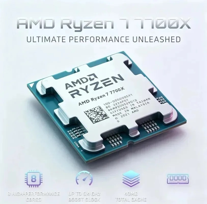AMD Ryzen 7 7700X İşlemci Yeni - Amd Cpu Ryzen 7 incelemesi ve fiyatı