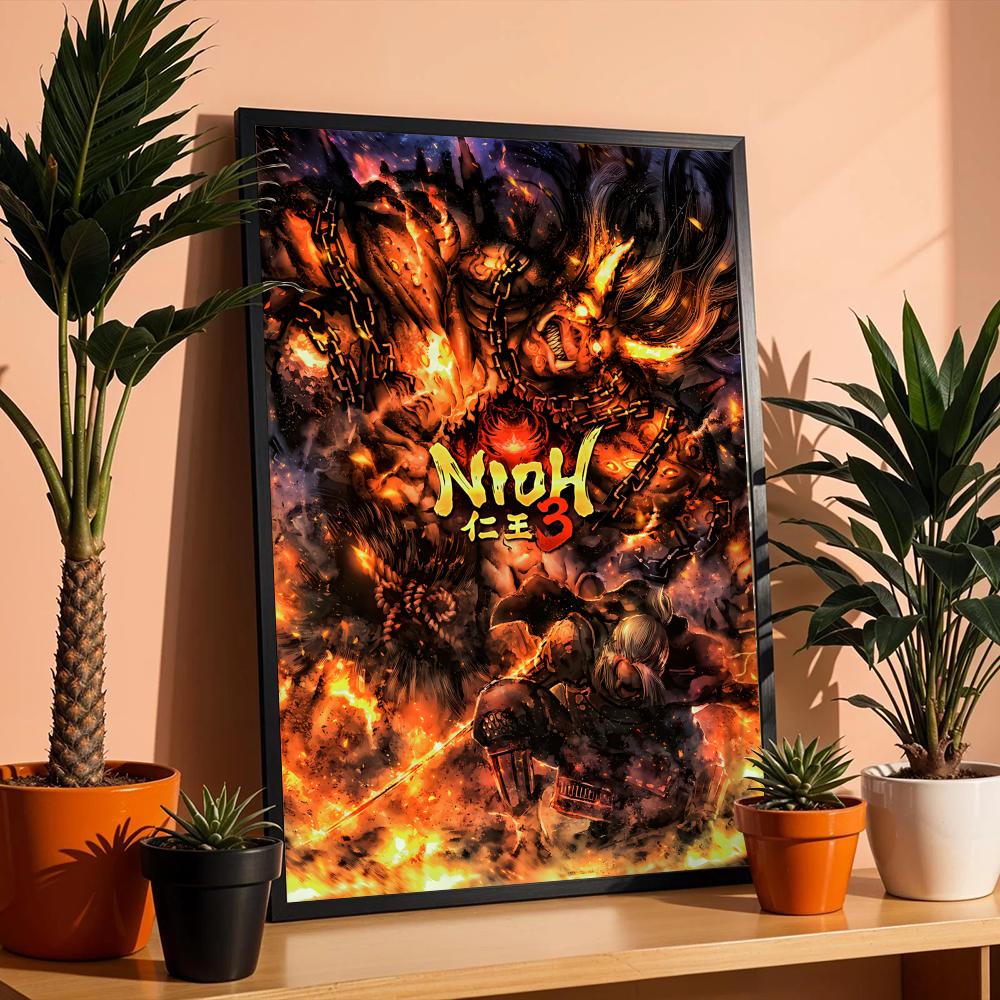 Aksiyon Oyunu N-NiohS Poster D - Esports Gaming Wallpaper incelemesi ve fiyatı