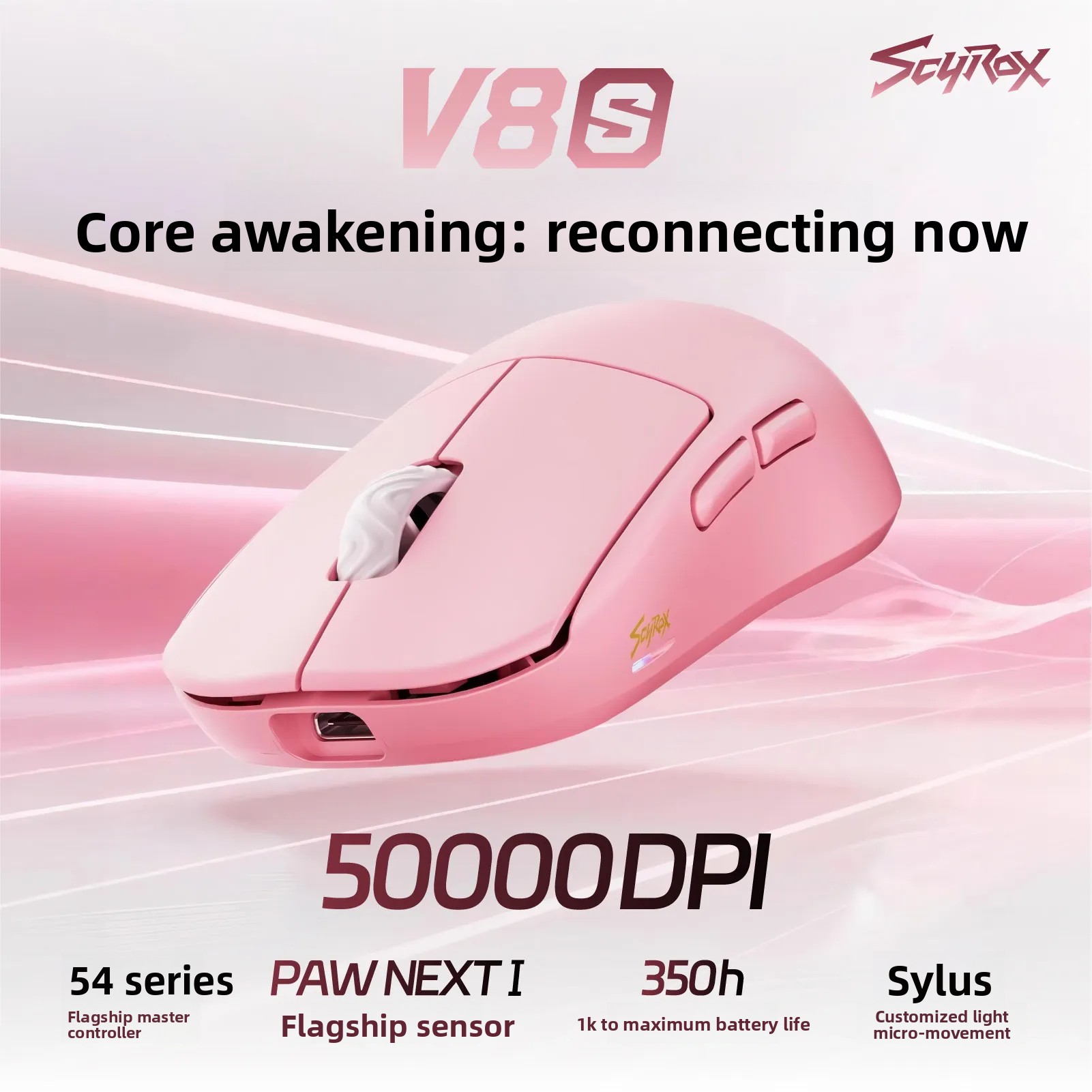 Scyrox V8s V6s Hafif Kablosuz  - Esports Wireless Gaming Mouse incelemesi ve fiyatı
