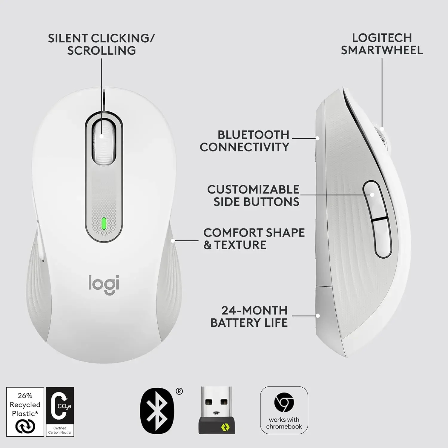 Logitech M650L Sessiz Kablosuz - Esports Wireless Gaming Mouse incelemesi ve fiyatı