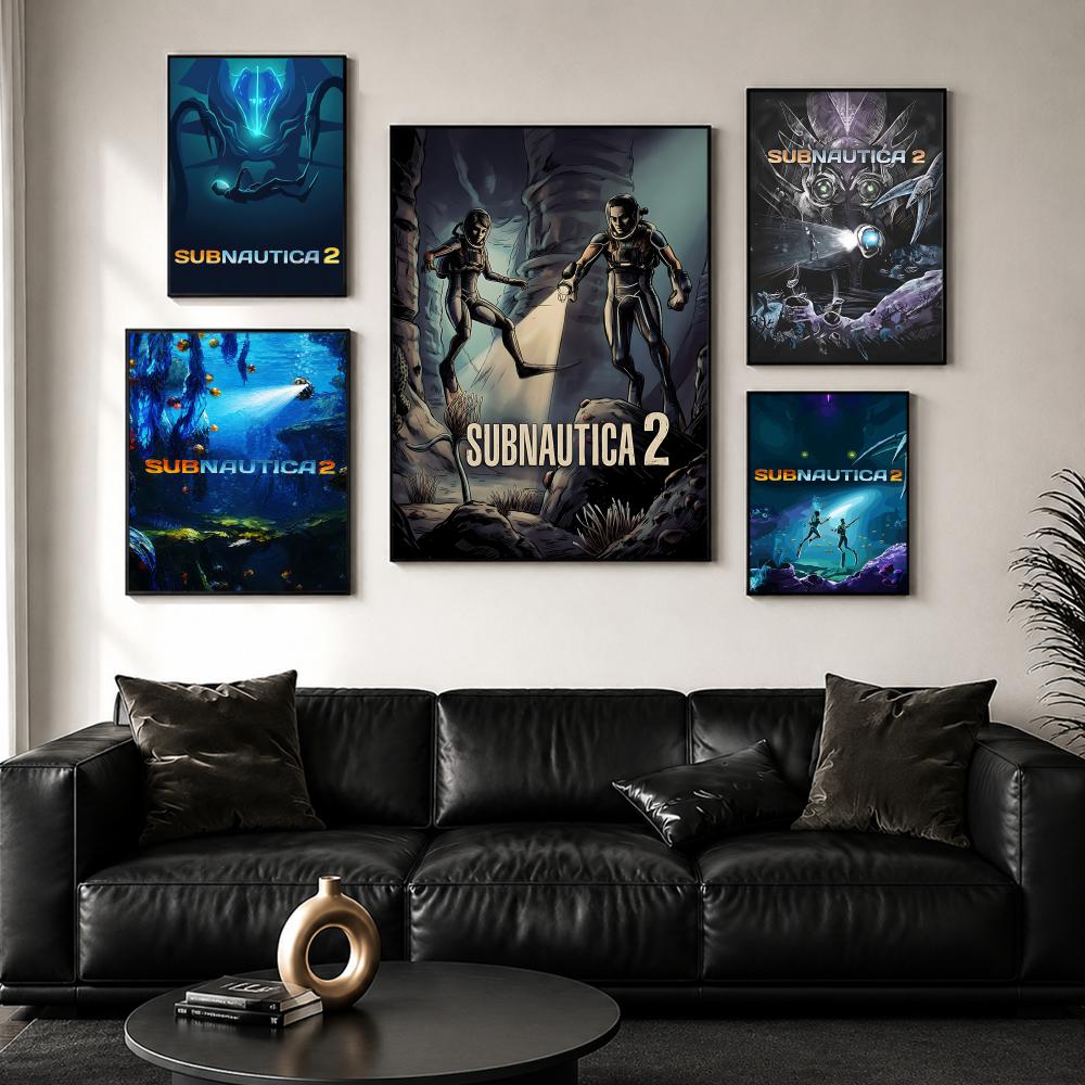 S-SubnauticaS 2 Poster HD Duva - Esports Gaming Wallpaper incelemesi ve fiyatı