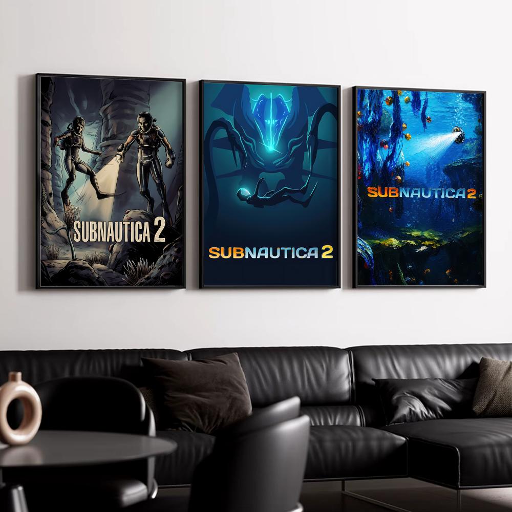 S-SubnauticaS 2 Poster HD Duva - Esports Gaming Wallpaper incelemesi ve fiyatı