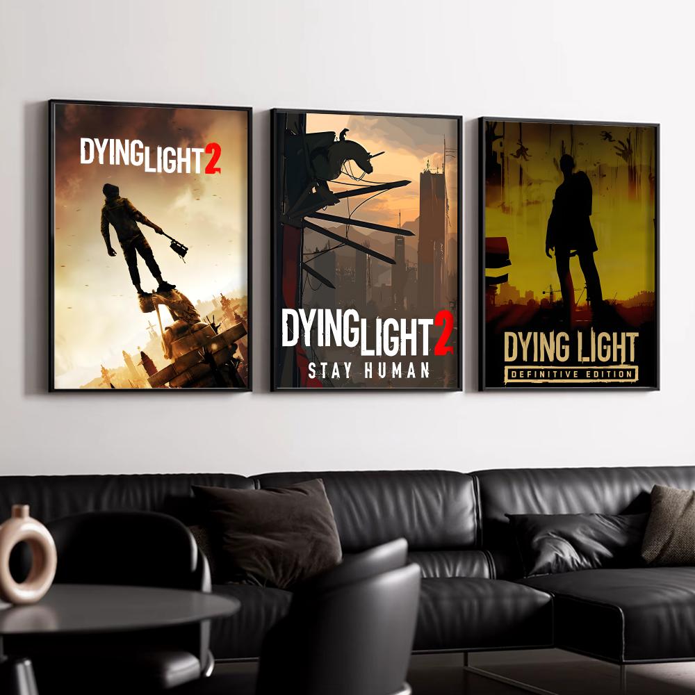 D-Dying L-LightS Posteri HD Du - Esports Gaming Wallpaper incelemesi ve fiyatı