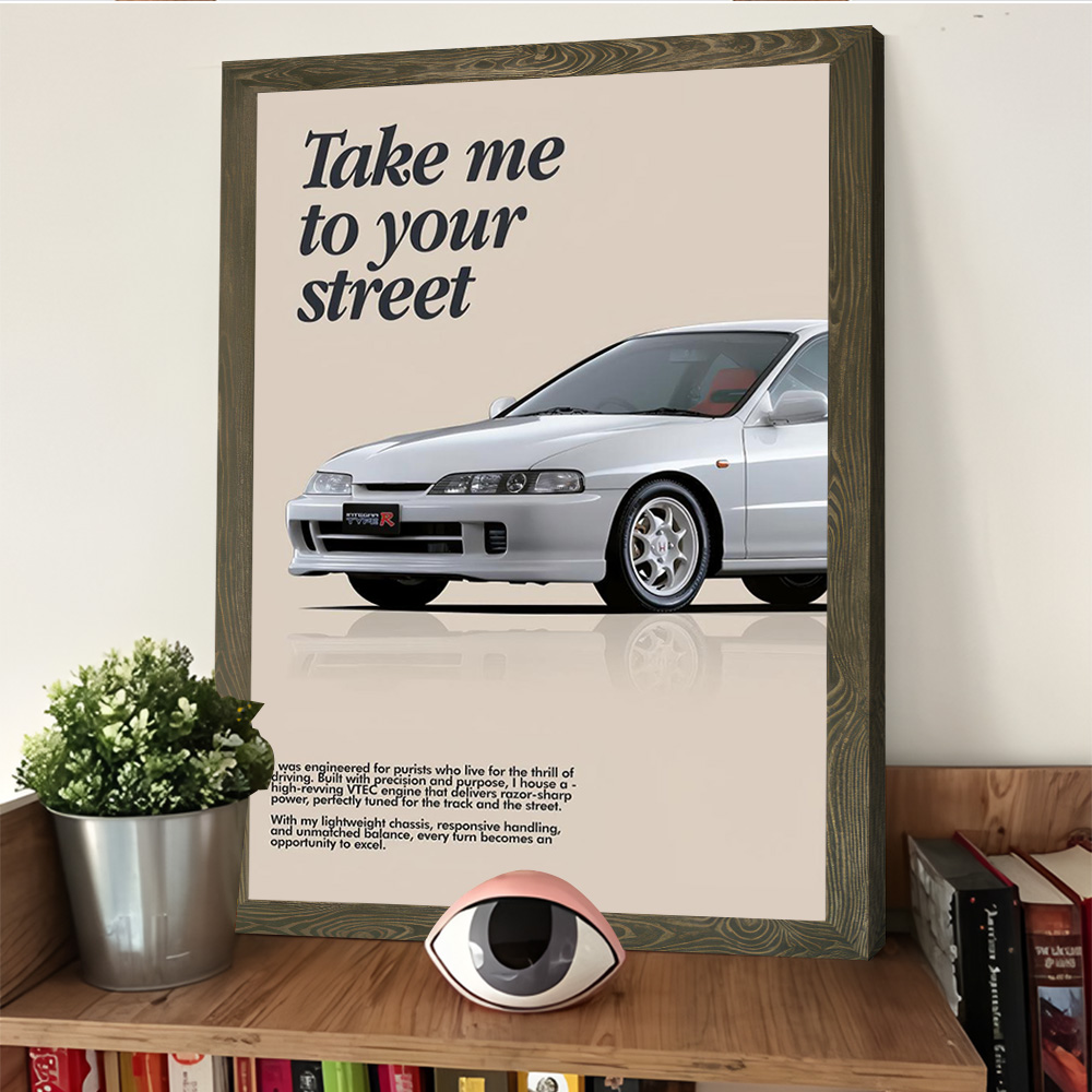 Spor Araba Integra Type R Bask - Esports Gaming Poster incelemesi ve fiyatı