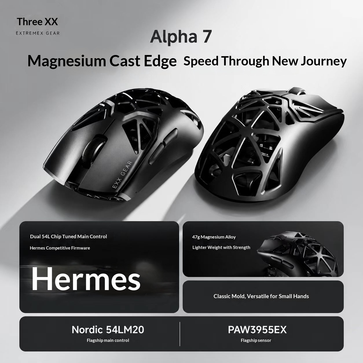 EXX Alpha 7 Mouse Hafif Kablos - Esports Gaming Design incelemesi ve fiyatı