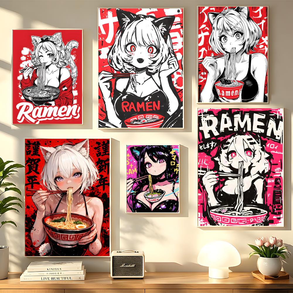 Anime Kedi Kız Resim Kaligrafi - Esports Gaming Poster incelemesi ve fiyatı