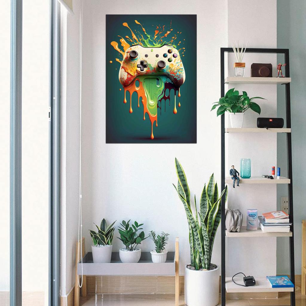 80s renkli Punk Neon Gamer içi - Esports Gaming Wallpaper incelemesi ve fiyatı