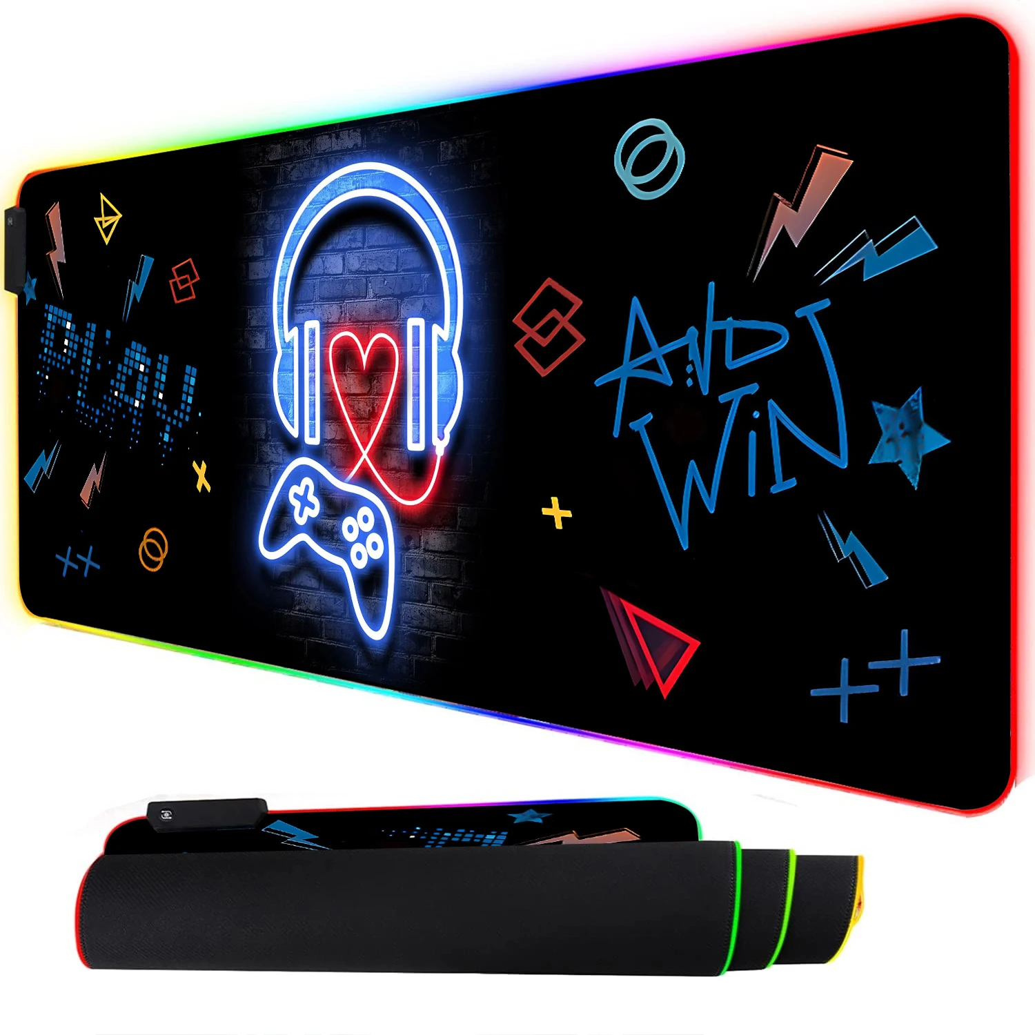 RGB Neon Oyun Denetleyicisi Sa - Esports Gaming Mouse Pad incelemesi ve fiyatı