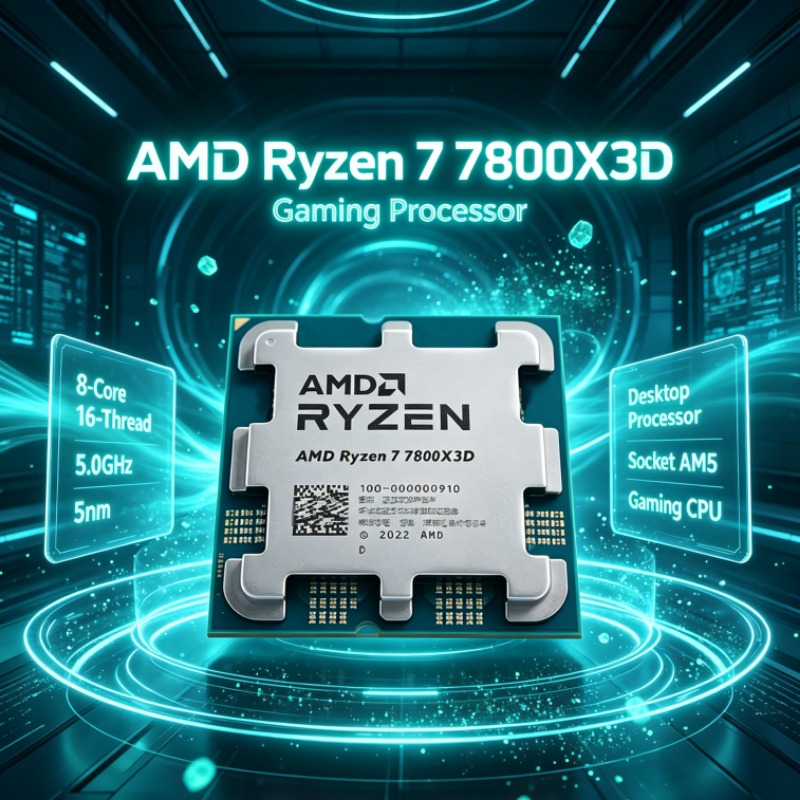 AMD Ryzen 7 R7 7800X3D CPU İşl - Amd Cpu Ryzen 7 incelemesi ve fiyatı