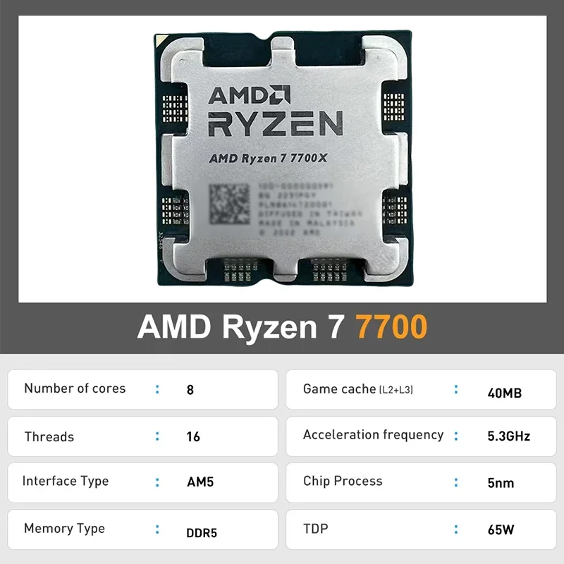 Yüksek Sınıf Oyun İşlemcisi AM - Amd Cpu Ryzen 7 incelemesi ve fiyatı