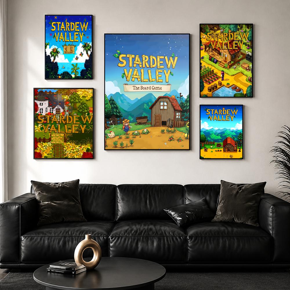 S-Stardew V-ValleyS Poster HD  - Esports Gaming Wallpaper incelemesi ve fiyatı