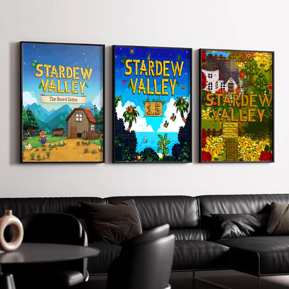 S-Stardew V-ValleyS Poster HD  - Esports Gaming Wallpaper incelemesi ve fiyatı