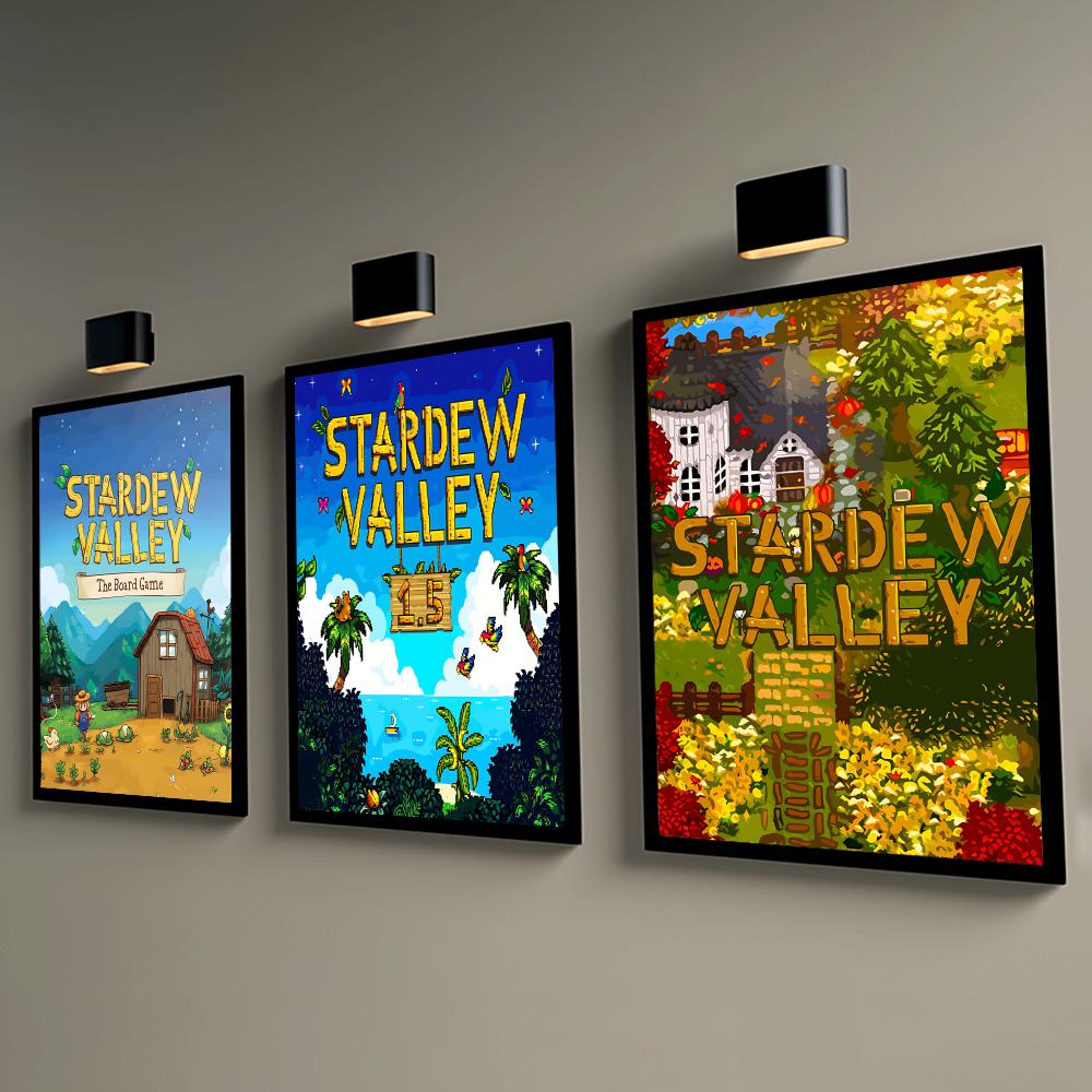 S-Stardew V-ValleyS Poster HD  - Esports Gaming Wallpaper incelemesi ve fiyatı