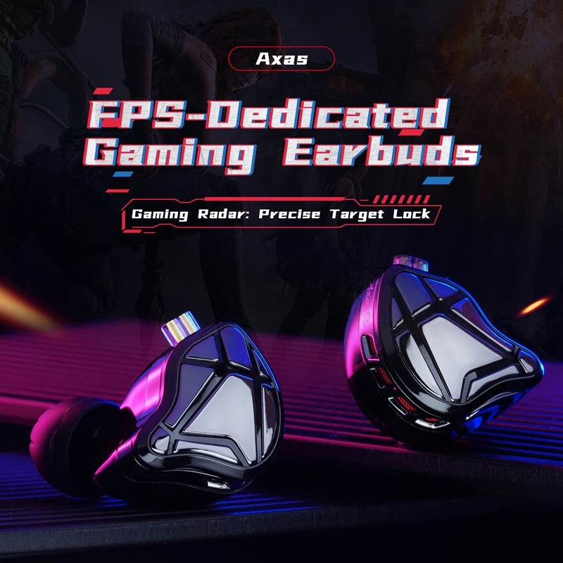    KZ Axas FPS Oyun IEM Kulak - Esports Gaming Video incelemesi ve fiyatı